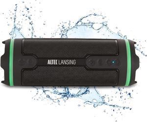 Altec Lansing HydraMOTION 2.0 Wireless Bluetooth Speaker, 16H Battery, RGB Lights, USB-C Quick Charge, IP67 Rated Waterproof Bluetooth Speaker, Mountable Speaker, Voice Assistant
