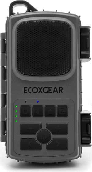 ECOXGEAR Floating Bluetooth Speaker with Waterproof Dry Storage for Your Smartphone: EcoExtreme 2 (Gray)