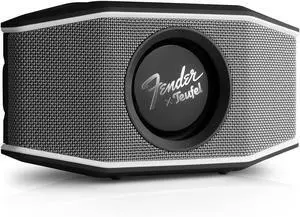 Fender x Teufel ROCKSTER GO 2 Portable Bluetooth Speaker  Powerful Sound, Rugged, Waterproof, 28 Hour Battery, Carrying Strap for Outdoors and Travel