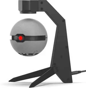 SK1 Magnetic Levitation Bluetooth Speaker Amazing Sci-Fi Gifts for Men Aluminum Alloy Base Type-C Charging Port Desktop Decoration for Science Fiction Fans
