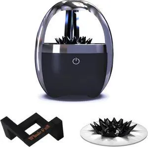 Ferrofluid Speaker - Dancing Ferrofluid Sound Visualizer with Music Rhythm, Portable Wireless Bluetooth Speaker, Bluetooth 5.0, 3000mAh Power, 8H Play Time, 4-Color Adjustable Lights