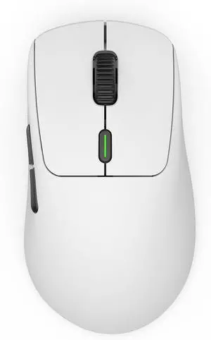 WAIZOWL OGM Pro Mouse 68g Lightweight Wireless Three-Mode Ergonomic Gaming Mice for Pc Gamer Computer PAW3395 Optical Sensor (Black Button)