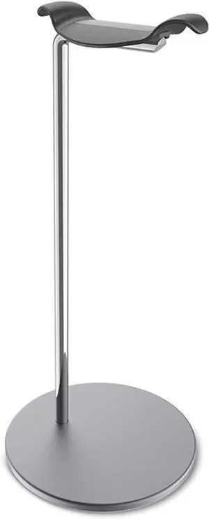 Headphone Stand/Headset Holder Headphone Stand Gamer Earphone Hanger, Aluminum Headset Holder with Solid Base for Desk, Compatible with Most Headphones PC Gaming Headset Stand ( Color : Deep space ash