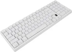 Keyboard, Brown Switch 98 Key Portable Keypad for Home Travel Office