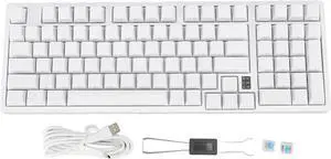 Gaming Keyboard, Mechanical Gaming Keyboard 98 Keys Mechanical Keyboard 2.4G 3.0 5.0 Type C 3 Modes Connectivity, RGB Gaming Keyboard for PC Laptop for Game and Office