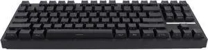87 Key Gaming Mechanical Keyboard, 3 Modes Gaming Keyboard NKRO Long Endurance Red Switch Portable Compact for 2000 ME XP Vista 7 8 10