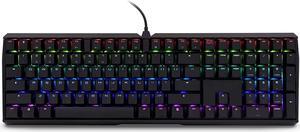 Cherry MX Board 3.0 S - Wired Mechanical Keyboard - Aluminum Housing - MX Red Silent -Black - QWERTY