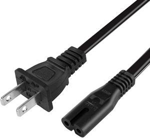 12FT Power Cord Compatible Xbox Series X Xbox Series S Xbox One SX Samsung TCL LG Sharp TV Sony PS3 PS4 PS5 Game ConsoleUL Listed
