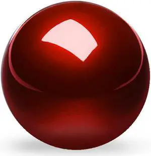 Perixx Peripro-304 Trackball, 2.17 Inch Large Replacement Ball for Periboard and Kensington Mouse, Glossy Red, 18033 Perixx Peripro-304 Trackball, 2.17 Inch Large Replacement Ball for Periboard and Kensington Mouse, Glossy Red, 18033