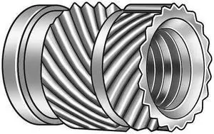 ZORO SELECT 1GTL2 Ultrasonic Insert,6-32,Straight,PK100