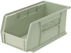 AKRO-MILS 30230STONE Stone Hang and Stack Bin, 10-7/8"L x 5-1/2"W x 5"H,