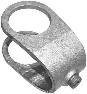 ZORO SELECT 30LX09 Structural Pipe Fitting, Tee, Cast Iron, 2 in Pipe Size,