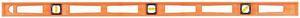 JOHNSON 7748-O Level,Plastic,48 In L,3 Vials,Orange
