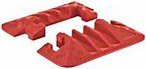Checkers Hinged Cable Protector End Cap  Polyurethane  CPEC3X225-O