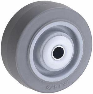 ZORO SELECT IS030510670A Caster Wheel,TPR,3 in.,200 lb.,Gray Core