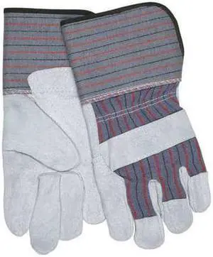 MCR SAFETY 12011 Leather Palm Gloves,Cowhide,L,PR MCR SAFETY 12011 Leather Palm Gloves,Cowhide,L,PR
