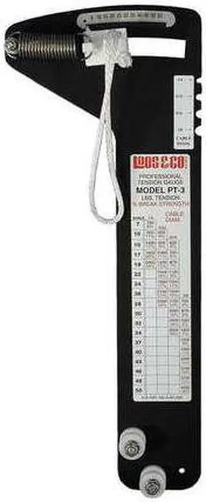 LOCOLOC PT-3 Tension Gauge,550 to 4500 lb.