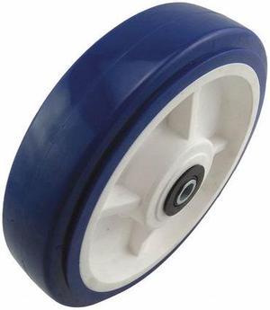 ZORO SELECT XA0420112BG Caster Wheel,4 in.,600 lb.,White Core