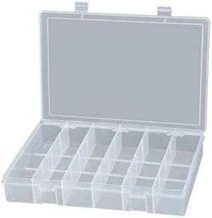 Durham Mfg Drawer Bin Divider, 5 1/4 in W x 2 1/2 in H, Plastic, Gray, 12  Dividers 010-95