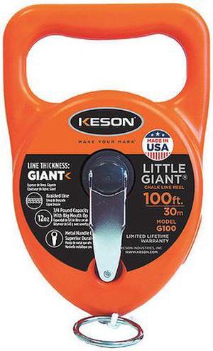 Keson Industries G100 100-Foot Chalk Line Reel Abs Case - Each