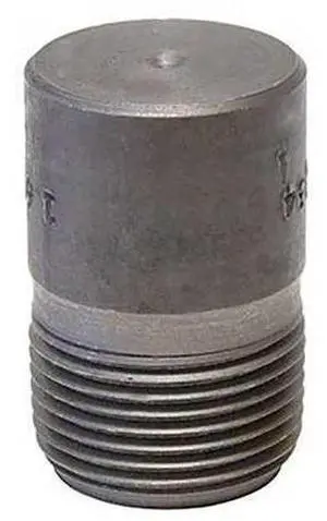 ANVIL 0361325004 Round Head Plug Round Head Plug, 3/8" Pipe, MNPT, Black Forged