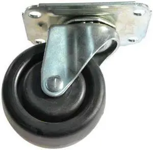 ZORO SELECT MH2TUP101G Caster,3 X 1-1/4 In Swivel