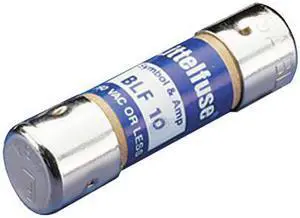 LITTELFUSE BLF010 Midget Fuse, BLF Series, Fast-Acting, 10A, 250V AC,