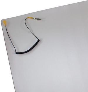 ECLIPSE 900-116 Dissipative Table Mat,2 x 2 ft,w/Strap