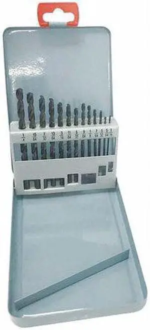 WESTWARD 401J88 13pc. HSS 135 Degrees Drill Bit Set