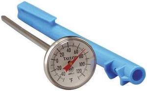 TAYLOR 6091N Dial Thermometer,-40 to 120 deg. F Range