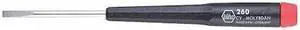 Wiha Tools Prcsion Slotted Screwdriver, 1/8 in  26032