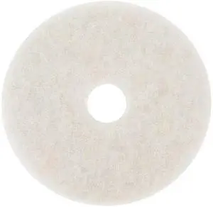 3M 4100 Polishing Pad,24 In,White,PK5