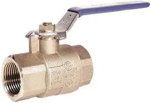 MILWAUKEE VALVE BA-475BMS 3/4 3/4" FNPT Brass Ball Valve Inline