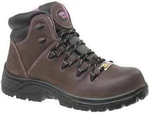 AVENGER SAFETY FOOTWEAR A7123-W Framer, Women's 5 in Composite Toe 6-Inch Work