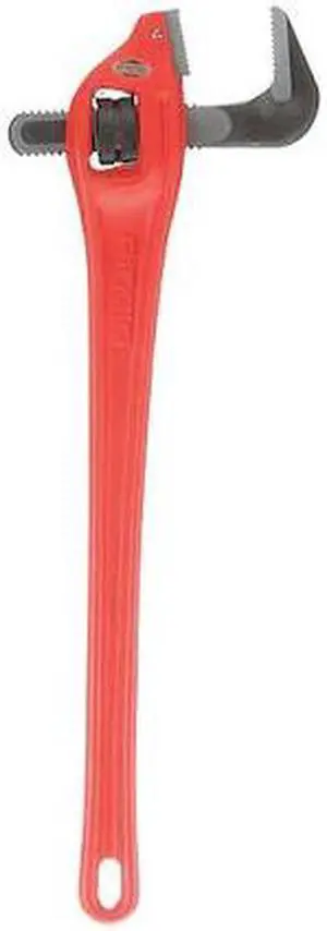 RIDGID 89445 24" Heavy-Duty Offset Pipe Wrenches, 3" Pipe Capacity, Red