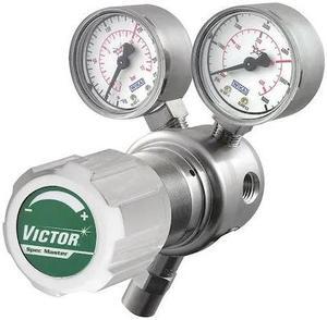 VICTOR 4000-5131 High Purity Gas Regulator, Chlorine, Nitric Oxide, Nitrogen