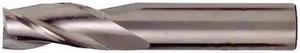 CLEVELAND C61671 Carbide End Mill,30 deg.,1/4 in. SHK