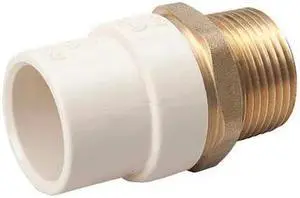 ZORO SELECT 164-305NL 1" MIP CPVC Transition Adapter