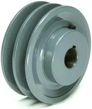 TB WOOD'S 2BK471 1" Fixed Bore 2-Groove Standard V-Belt Pulley 4.45" OD