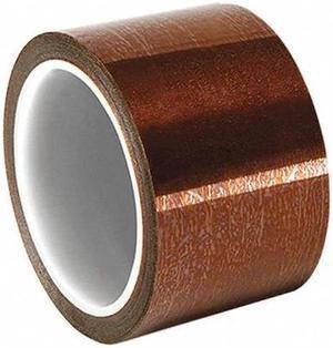 DUPONT Kapton HN Film Tape,Polyimide,Amber,3 In. x 50 Ft.