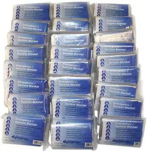 FIRST VOICE MYLAR1-25 Emergency Response Blankets (25-Pack)