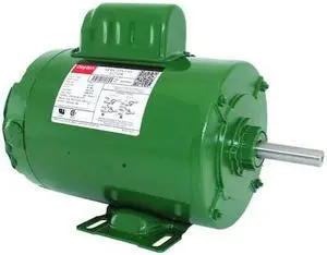 DAYTON 4K059 Capacitor-Start Aeration Fan Motor, 1 HP, 115/230V AC Voltage, 56Z