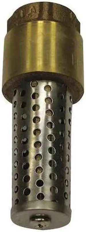 CAMPBELL FV-8TLF 2" FNPT Low Lead Brass Spring Foot Valve
