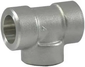 ZORO SELECT 2UB68 3/4" Socket Weld 316 SS Tee