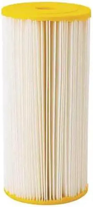 PENTAIR/PENTEK 255492-75 Pleated Filter Cartridge, 20 gpm, 50 Micron, 4-1/2"