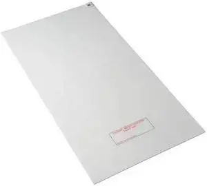 CONDOR 6GPY6 White Disposable Tacky Mat 18" W x 36" L, Adhesive: Acrylic,PK4