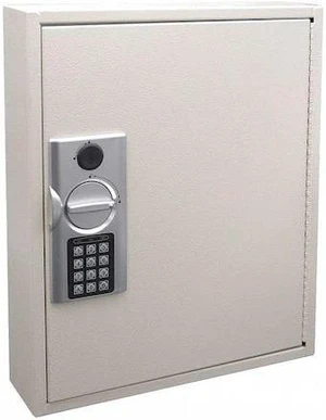 ZORO SELECT 52AT99 Key Cabinet, Steel, Beige, 60 Key Capacity ZORO SELECT 52AT99 Key Cabinet, Steel, Beige, 60 Key Capacity