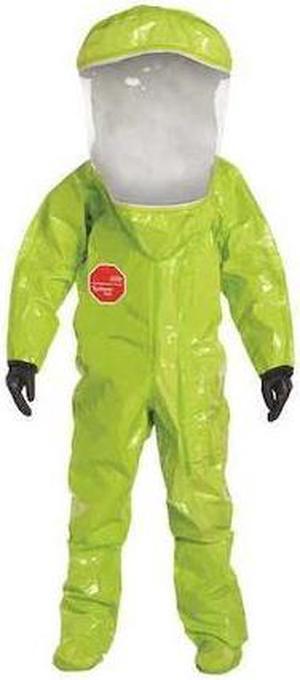 DUPONT TK586TLYMD000100 Encapsulated Suit, Training Suit, M, Tychem(R) 10000,