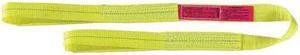 LIFT-ALL EE2802DFX3 Web Sling, Type 3, 3 ft L, 2 in W, Polyester, Yellow
