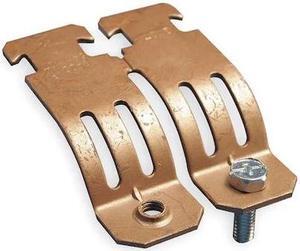 NVENT CADDY COPC0050CP Copper Tubing Strut Clamp,Size 1/2 In